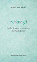 Abbildung des Buchcovers Achtung!? von Andreas J. Kraft, mit Illustrationen von Kerstin Weiße